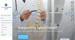 Desktop Screenshot of focuschiropracticcenter.com